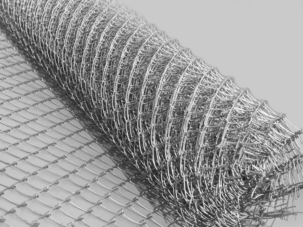 Сетка плетеная оцинкованная рабица 55х55 2.5 мм Сетка плетеная оцинкованная рабица 55х55 2.5 мм
