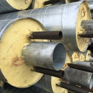Труба ППУ ОЦ со спутником DN32 630х7 мм 09Г2С ГОСТ 10704-91/10705-80