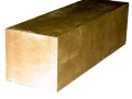 Квадратные и прямоугольные бронзовые поковки 99х99х2500 мм БрНХК(ф)