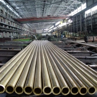 Бронзовая труба БрАМЦ9-2 20 мм круглая матовая