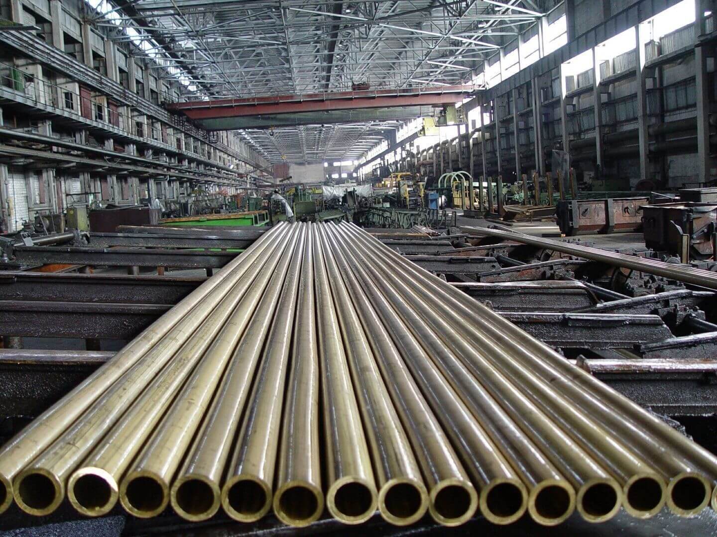 Бронзовая труба БрАЖ9-4 80 мм круглая матовая Бронзовая труба БрАЖ9-4 80 мм круглая матовая