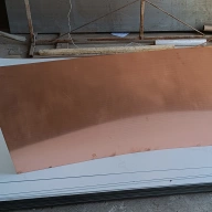 Лист медный 1.5х600х1500 твердый