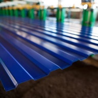 Профнастил С10A 0.5 PurLite Мatt RAL 7024 мокрый асфальт