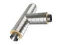 Тройник ППУ ОЦ с МЗИ 89х4 - 57х3.5 09Г2С ГОСТ 10704-91/10705-80