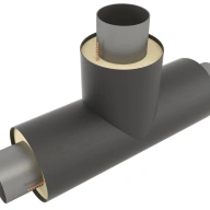 Тройник ППУ ПЭ 108х4 - 57х3.5 Ст20 ГОСТ 8732-78
