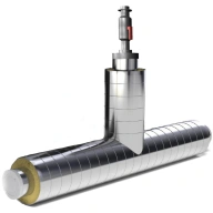 Кран шаровой BROEN Ballomaх DN125 09Г2С ГОСТ 10704-91/10705-80 133х4 1 ППУ ОЦ
