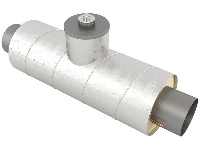 Кран шаровой BROEN Ballomaх DN80 09Г2С ГОСТ 8732-78 89х4 2 ППУ ОЦ-ЗМКВ Кран шаровой BROEN Ballomaх DN80 09Г2С ГОСТ 8732-78 89х4 2 ППУ ОЦ-ЗМКВ