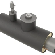 Кран шаровой BROEN Ballomaх DN65 с воздушником Ст10-20 ГОСТ10704-91/10705-80 76х3 - 32 1 ППУ ПЭ