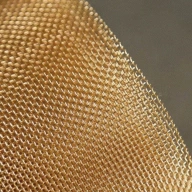 Сетка золотая тканая 0.4 мм С72 Зл99.9