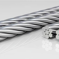 Канаты одинарной спиральной свивки 1.1х0.24х0.22 мм ТК