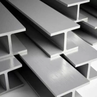 Двутавр неравнополочный алюминиевый 64х70х4 мм