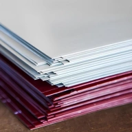 Лист окрашенный оцинкованный 0.45 мм RAL 9003