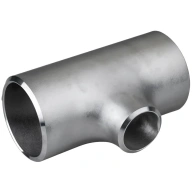 Тройник оцинкованный переходной 26.9х2.0-21.3х2.0 мм