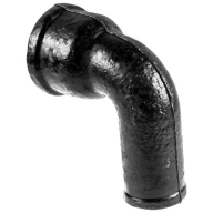 Колено чугунное канализационный Ду 150 мм 90° ДПК