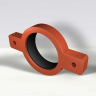 Кольцо чугунное опорное SML Ду 50 с гальванизированной резиной