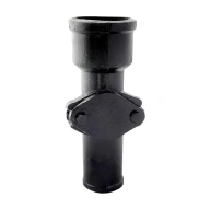 Ревизия чугунная канализационный Ду 100 прямая ДПК