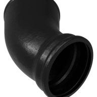 Отвод чугунный канализационный Ду 150 мм 135° Кронтиф