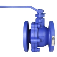 Кран шаровой чугун R740F Ду 40 Ру16 полнопроходной рукоятка Giacomini R740FLY004