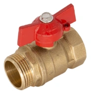 Кран латунь Ду-20 (3/4