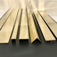 Профиль латунный 12.5х6 мм Z-образный