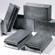 Кирпич свинцовый с замком ласточкин хвост 2 100x100x50 мм